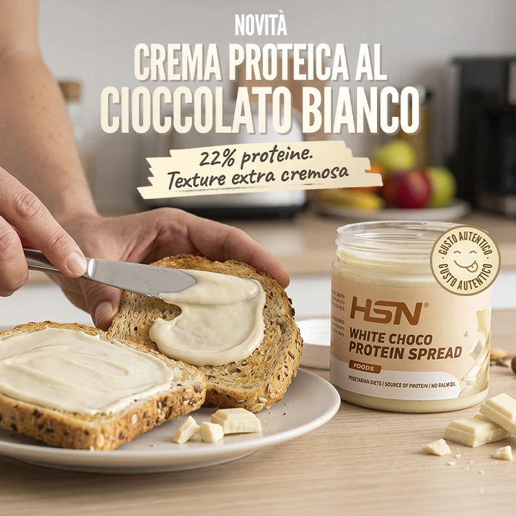 Crema Proteica al Cioccolato Bianco di HSN