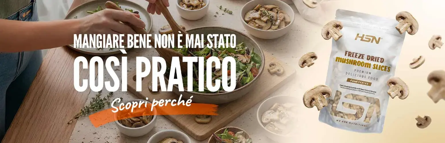 Funghi Liofilizzati a Fette di HSN