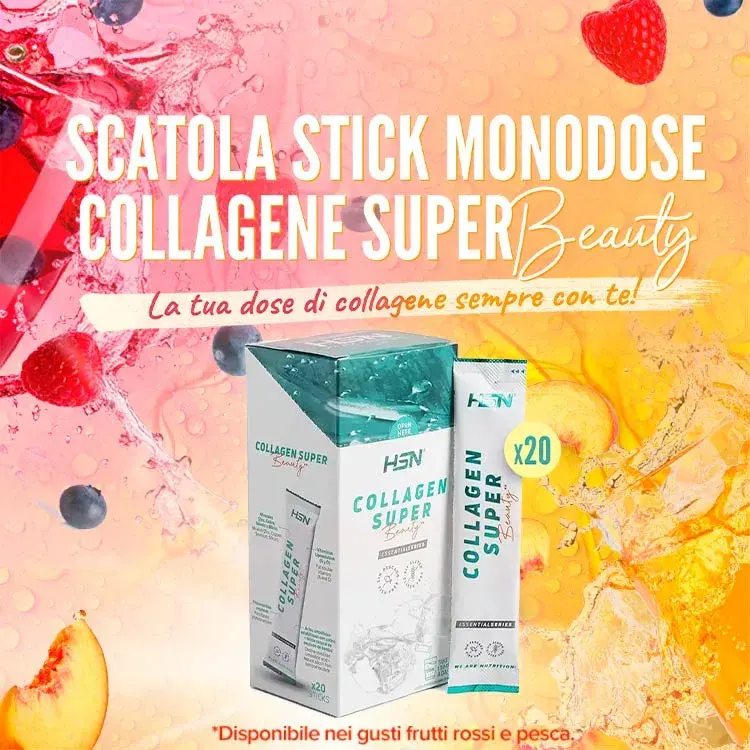Scatola Stick Monodose Collagene Super Beauty