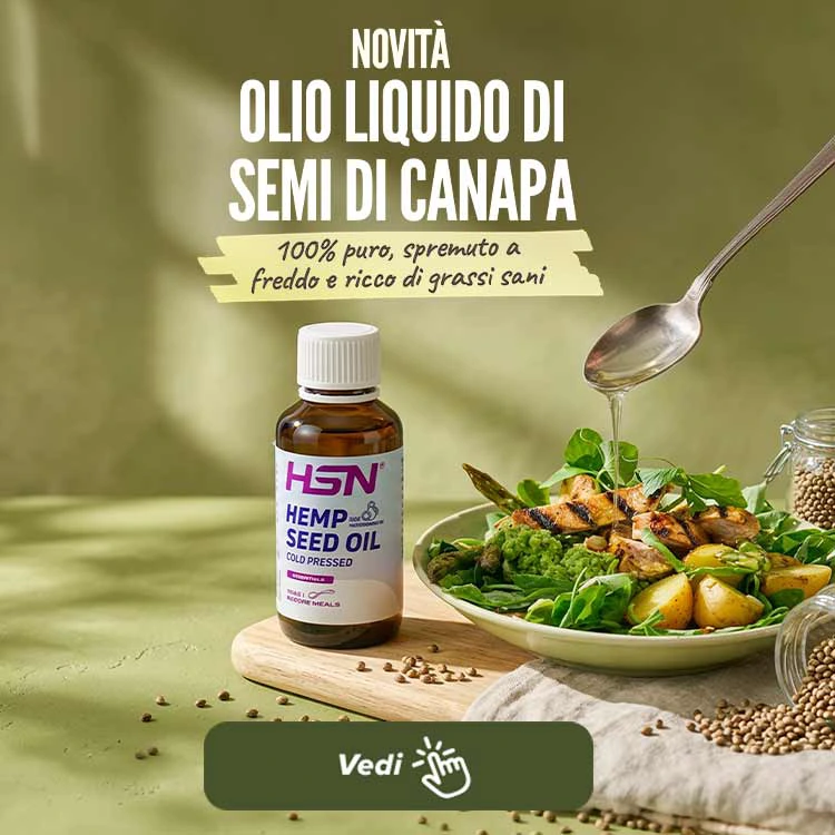 Olio di semi di canapa liquido di HSN