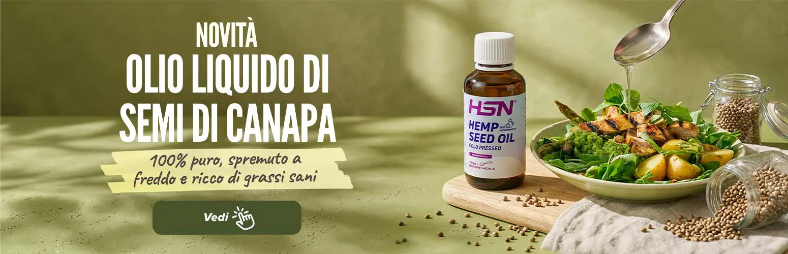Olio di semi di canapa liquido di HSN