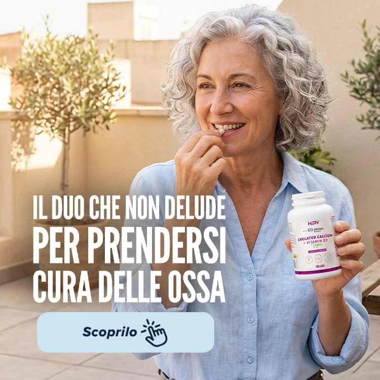 Calcio Chelato Albion&trade; + Vitamina D3 Vegana di HSN
