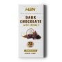 Cioccolato fondente con cocco senza zucchero