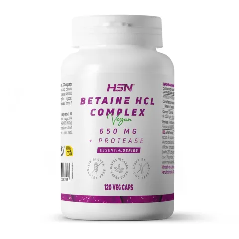 Betaine HCl 650mg complex - 120 veg caps Betaine HCl 650mg complex - 120 veg caps