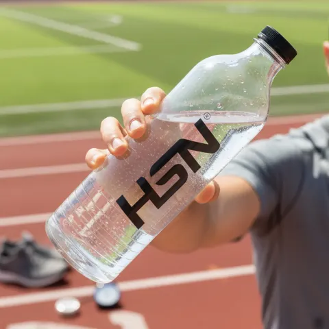 HSN Tanica Ciclismo 700ml 'Fuel Your Ride' - Bottiglia Arancione Senza BPA, Riciclabile E Antigoccia Per Acqua E Isotoniche