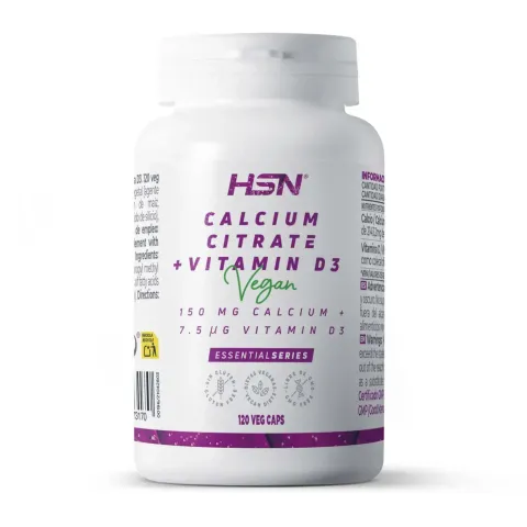 CITRATO DI CALCIO + VITAMINA D3 (150mg CALCIO/300UI) - 120 veg caps