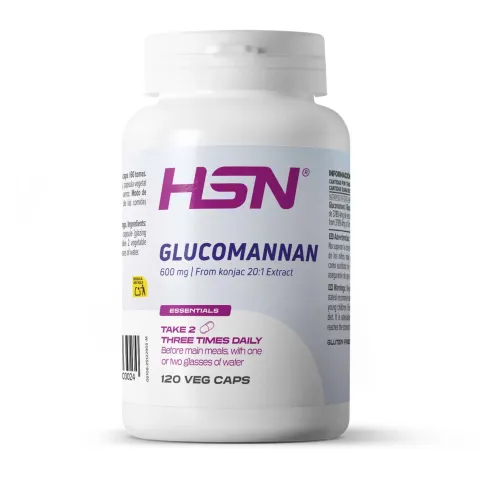 Glucomannano 600mg - 120 veg caps