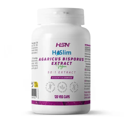 ESTRATTO DI AGARICUS BISPORUS (H2O SLIM®) 400mg - 120 veg caps