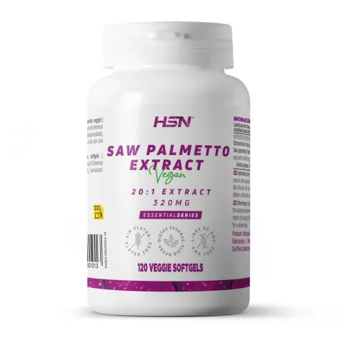 Estratto di saw palmetto (20:1) 320mg - 120 softgels vegetali