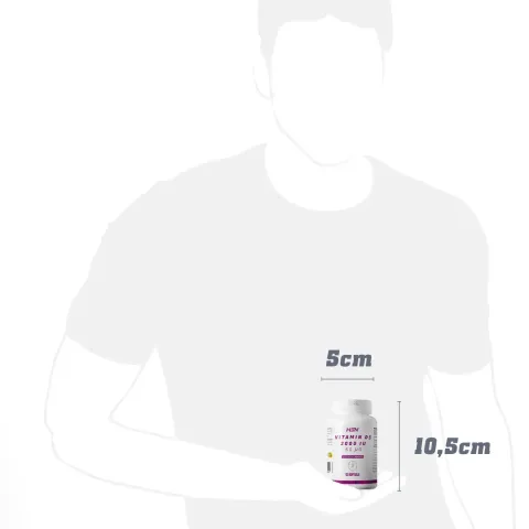 VITAMINA D3 2000UI - 120 softgels