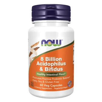 8 BILLION ACIDOPHILUS & BIFIDUS - 60 veg caps