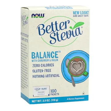 BETTER STEVIA® BALANCE™ DOLCIFICANTE (CON CROMO E INULINA) - 100 bustine