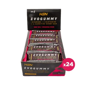 SCATOLA EVOGUMMY RECOVERY GUMMY BAR FRAGOLA - 24x30g SCATOLA EVOGUMMY RECOVERY GUMMY BAR FRAGOLA - 24x30g