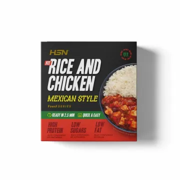 PIATTO PRONTO FIT RISO CON POLLO E SALSA PICCANTE STILE MESSICANO - 420g PIATTO PRONTO FIT RISO CON POLLO E SALSA PICCANTE STILE MESSICANO - 420g