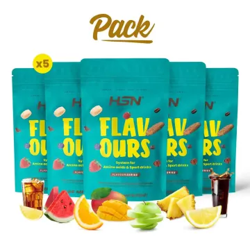 AROMI IN POLVERE PER AMINOACIDI E BIBITE SPORTIVE - PACK DEGUSTAZIONE