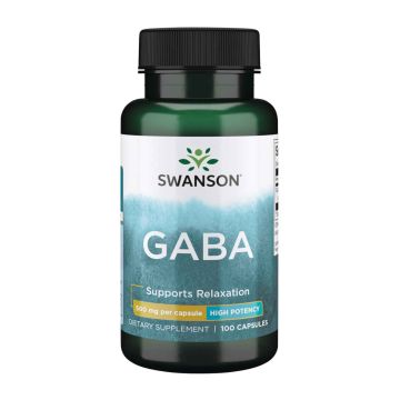 GABA 500mg - 100 caps