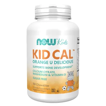 CITRATO DI CALCIO + MAGNESIO + VITAMINA D Kid Cal 100 compresse masticabili ARANCIA