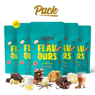 AROMI IN POLVERE PER PROTEINE DEL LATTE - PACK DEGUSTAZIONE