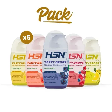 TASTY DROPS (AROMATIZZANTE LIQUIDO SENZA CALORIE) - PACK DEGUSTAZIONE