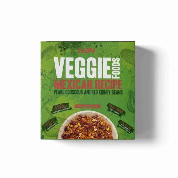 PIATTO PRONTO VEGGIE CUSCUS E FAGIOLI ROSSI STILE MESSICANO - 280g PIATTO PRONTO VEGGIE CUSCUS E FAGIOLI ROSSI STILE MESSICANO - 280g
