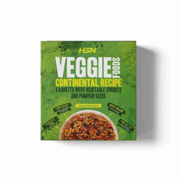 PIATTO PRONTO VEGGIE KASHOTTO CON GERMOGLI E SEMI DI ZUCCA STILE CONTINENTALE - 280g PIATTO PRONTO VEGGIE KASHOTTO CON GERMOGLI E SEMI DI ZUCCA STILE CONTINENTALE - 280g