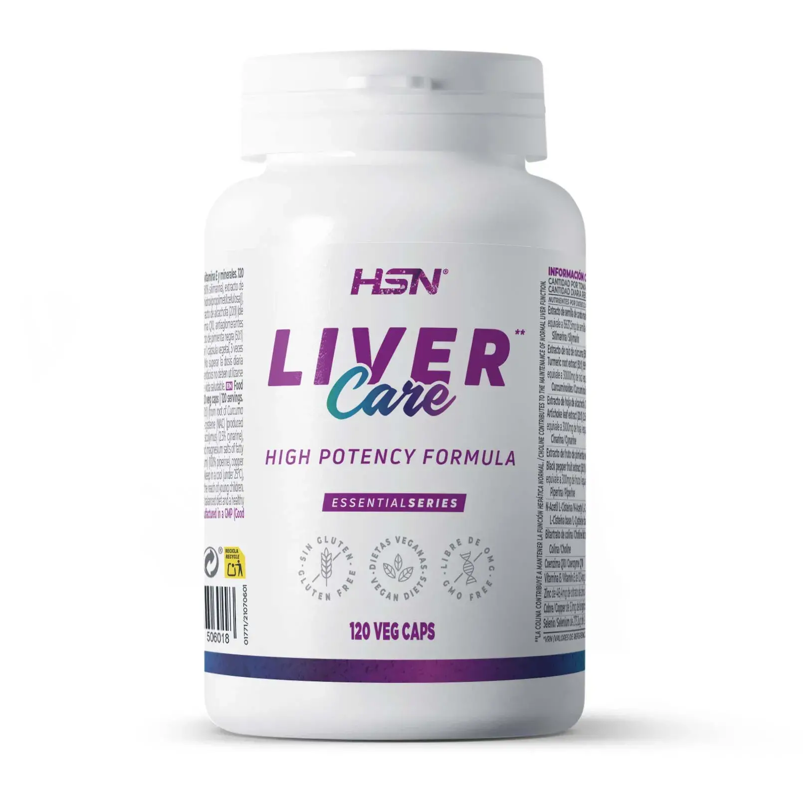 LIVER CARE (SALUTE DEL FEGATO) - 120 veg caps