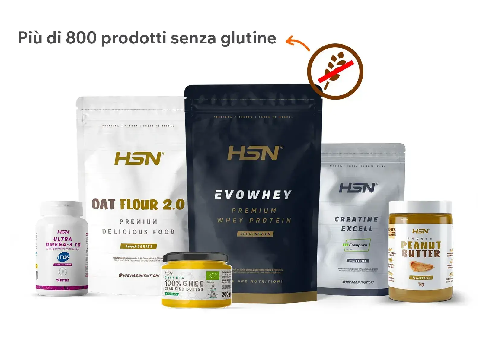 Alimenti senza glutine