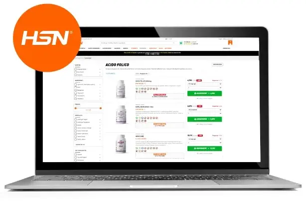 Comprare acido fólico HSNstore